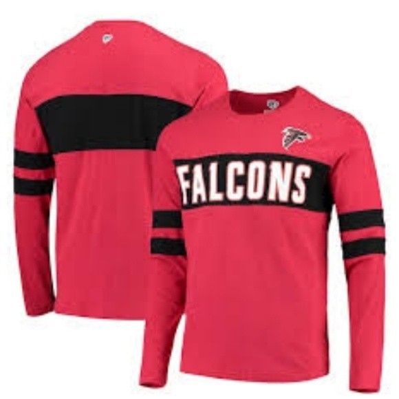 NFL Falcons Shirt invented‎ by Jimmy Fallon Hands High - Picture 1 of 8
